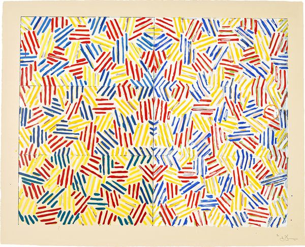 Jasper Johns, Corpse and Mirror