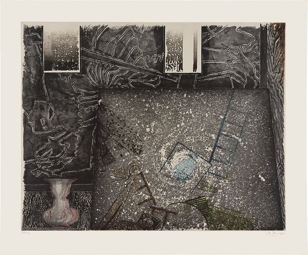 Jasper Johns, Untitled, 1992, Etching and aquatint.