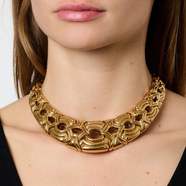 1990 Bulgari gold necklace