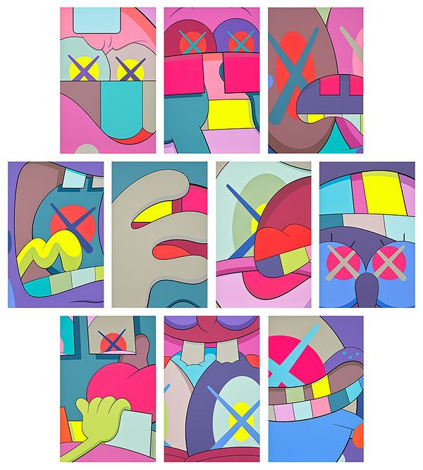 KAWS, UPS AND DOWNS
