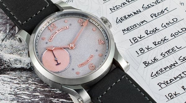 The Indie Insider: Keaton Myrick's American Watchmaking Dream