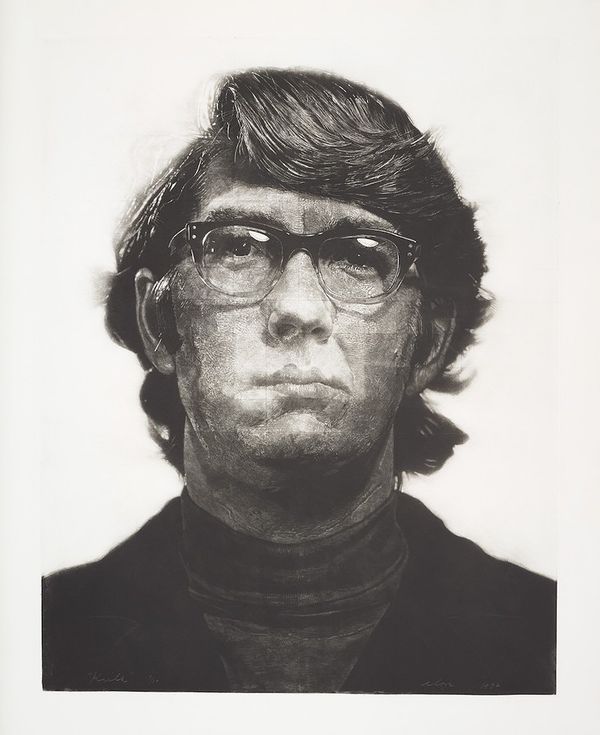 Chuck Close’s Intrepid First Foray into Printmaking