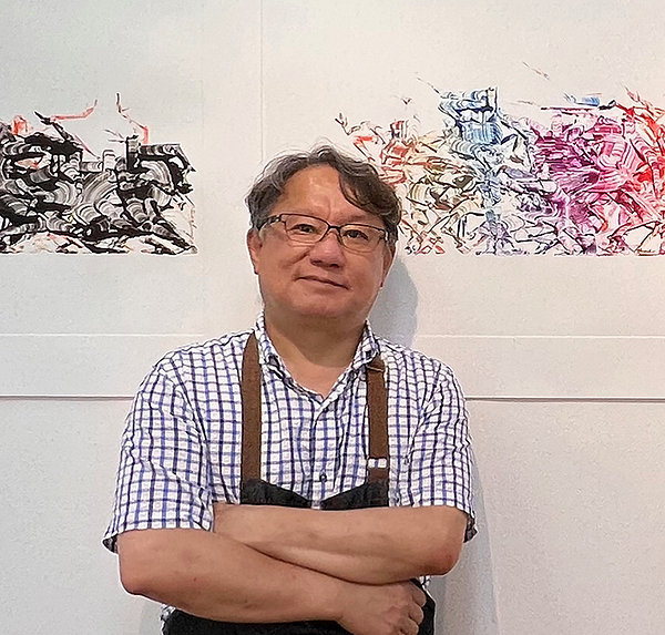 專訪版畫大師城戶仁
