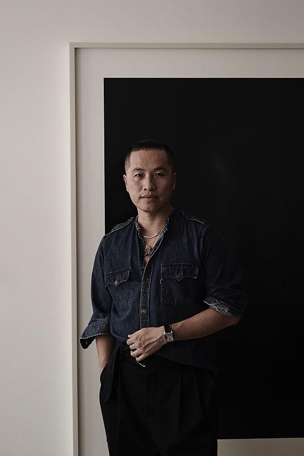Phillip Lim at home with Bill Jacobson’s New Year’s Day #5801, 2003