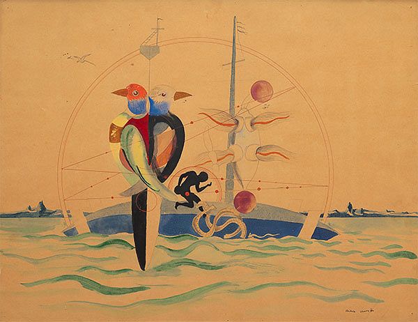 Max Ernst Among the Stars