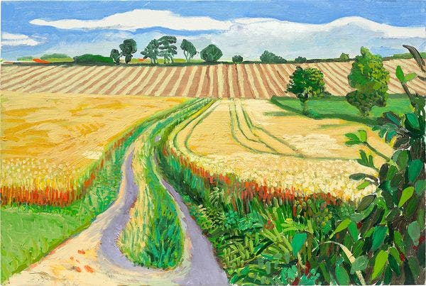 Unexpected Pairings: Hockney & Marini