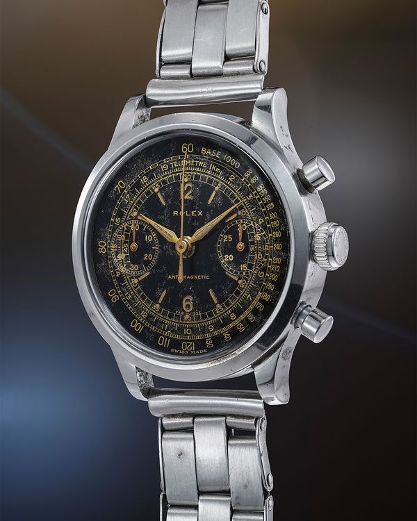 The Story Of RAF Wing Commander Douglas S. Dickins And His Rolex Chronograph 'POW'