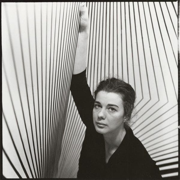 Bridget Riley Makes Her Mark