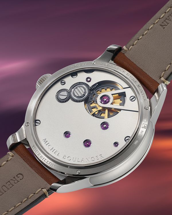 The circa 2016 handmade Naissance d'Une Montre 1, No. 1, in 18k white gold, offered at the Phillips Geneva Watch Auction: XXIII.
