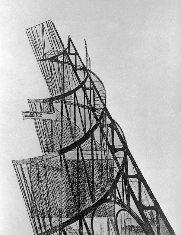 Vladimir Tatlin: 'Monument to the Third International'
