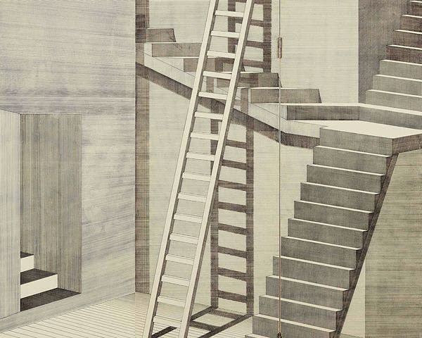 Piero Fornasetti's "Stanza Metafisica"