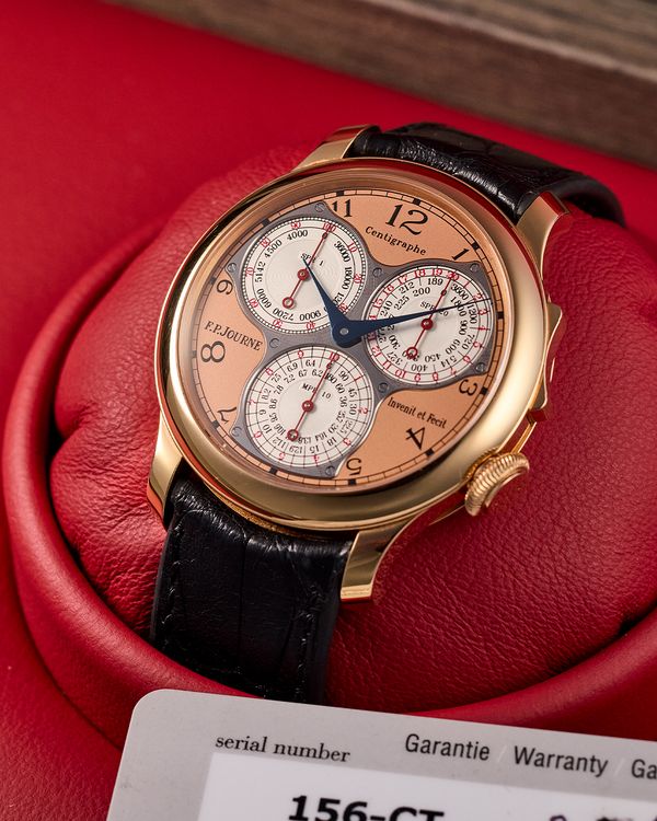 F.P. Journe Centigraphe Souverain wristwatch.