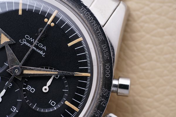 Omega Speedmaster ref 2915-2 with broad arrow hands for Phillips Geneva Watch Auction Eight