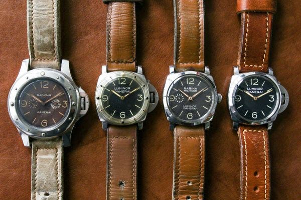 A Historically Important Collection Of Vintage Panerai Watches