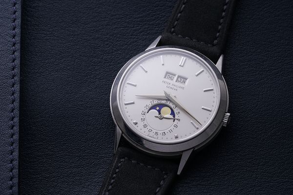 Patek Philippe Perpetual Calendar Reference 3448 in Platinum