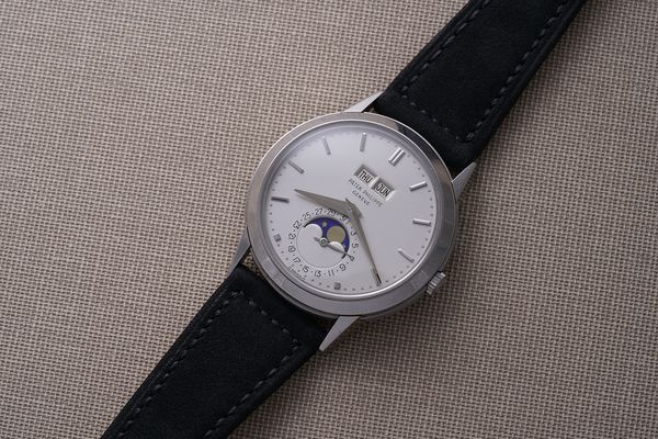 Patek Philippe Perpetual Calendar Reference 3448 in Platinum