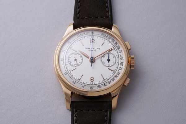 Patek Philippe Reference 530 in pink gold Geneva Watch Auction: SEVEN