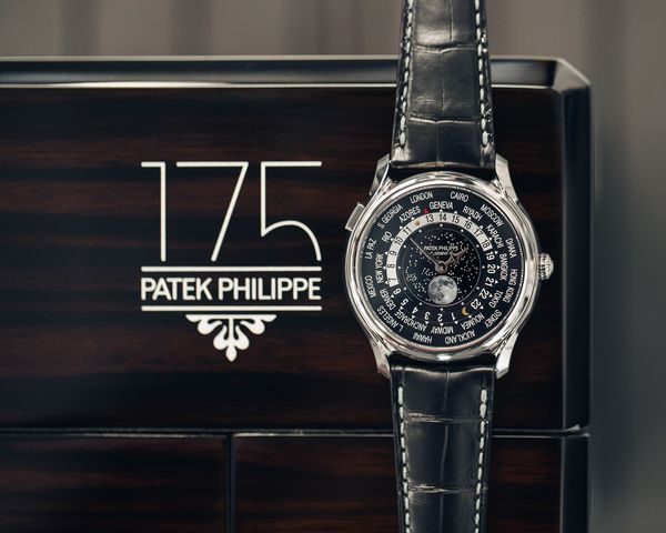 PERPETUAL Highlight: The His and Hers Patek Philippe 175th Anniversary World Timers Reference 5575 and 7175