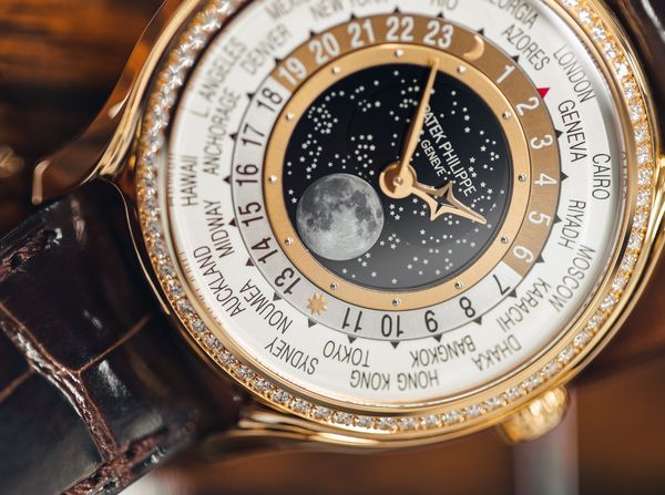 PERPETUAL Highlight: The His and Hers Patek Philippe 175th Anniversary World Timers Reference 5575 and 7175