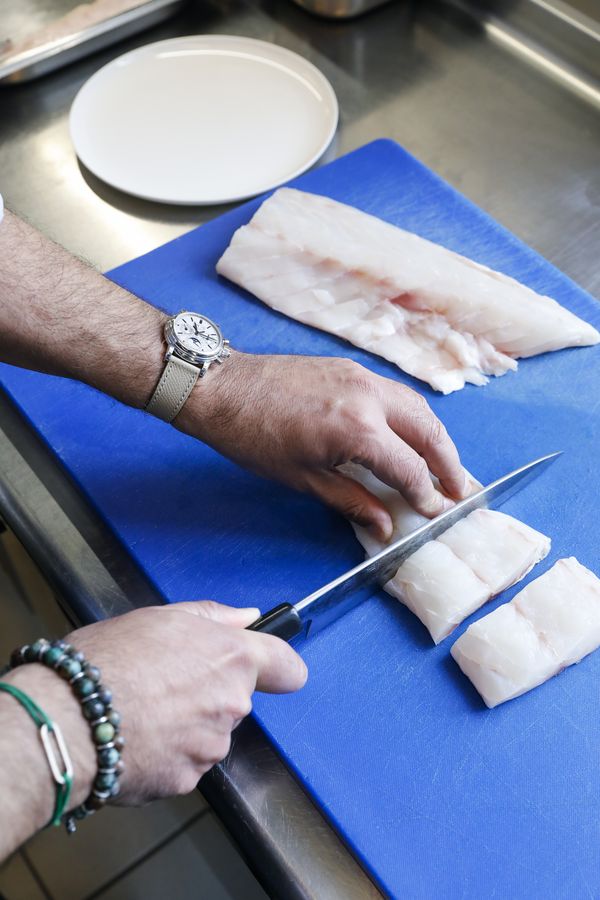 Out For A Spin: Alex Ghotbi Takes A Stainless Steel Ref. 5004 To A Cooking Lesson With Chef Jérôme Manifacier