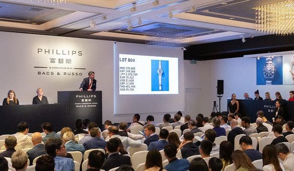 Phillips & Blackbird: SPORTS, the First "White Glove" Watch Auction in Asia