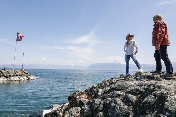 Out For A Spin: Clara Kessi Sails Across Lake Geneva With A Pair Of IWC Yacht Clubs