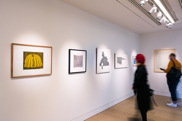 Bridget Riley Makes Her Mark