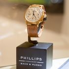 Eberhard Rattrapante Chronograph in 18k Yellow Gold