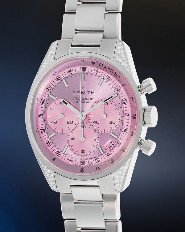 This Hot Pink Zenith Chronomaster Is One Of A Kind