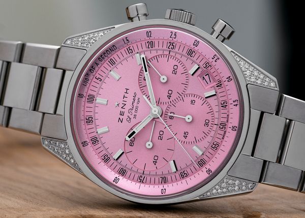 This Hot Pink Zenith Chronomaster Is One Of A Kind