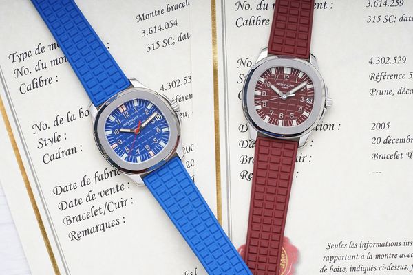 Auction Preview: Important And Rare Patek Philippe Aquanaut Models