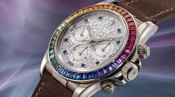 A Deep Dive into Rolex's First 'Rainbow' Cosmograph Daytona
