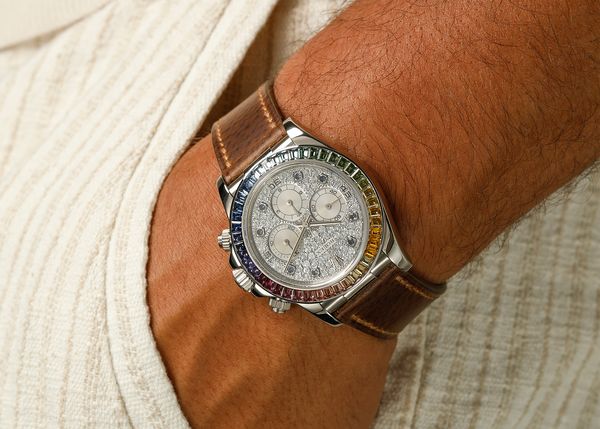 A Deep Dive into Rolex's First 'Rainbow' Cosmograph Daytona