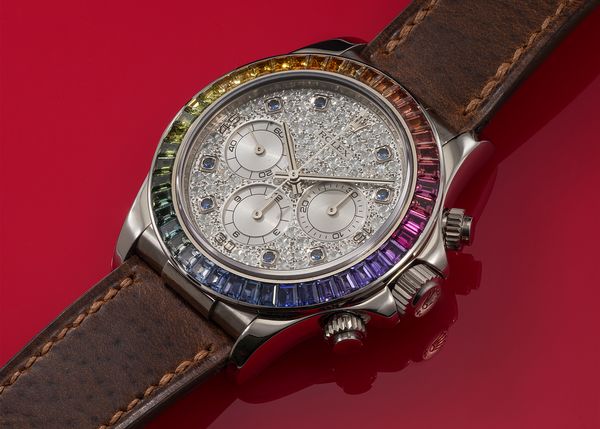 A Deep Dive into Rolex's First 'Rainbow' Cosmograph Daytona