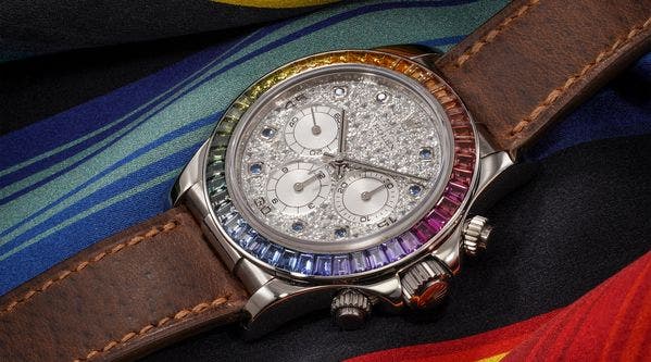 A Deep Dive into Rolex's First 'Rainbow' Cosmograph Daytona