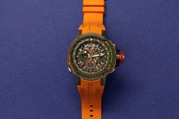《Blackbird Watch Manual》精選拍品 : Richard Mille型號RM 39-01「Automatic Winding Chronograph Aviation」