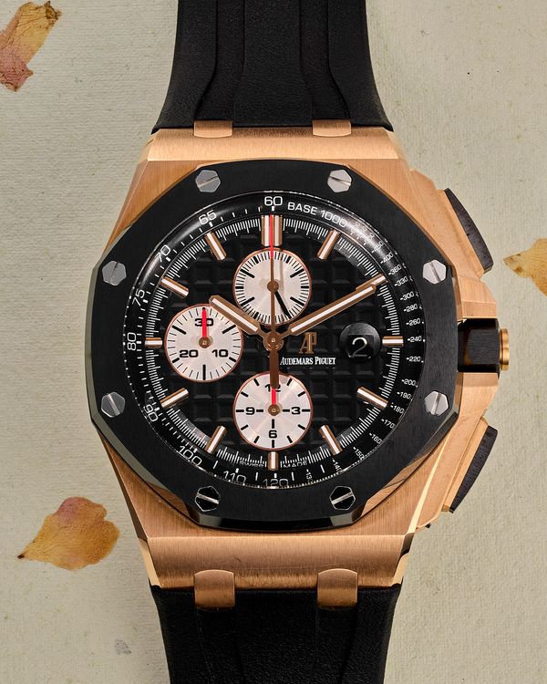 Audemars Piguet Royal Oak Offshore wristwatch.