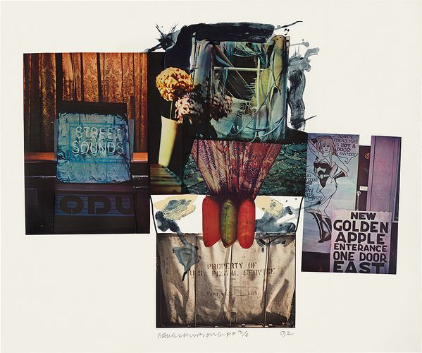 Robert Rauschenberg, Street Sounds, 1992