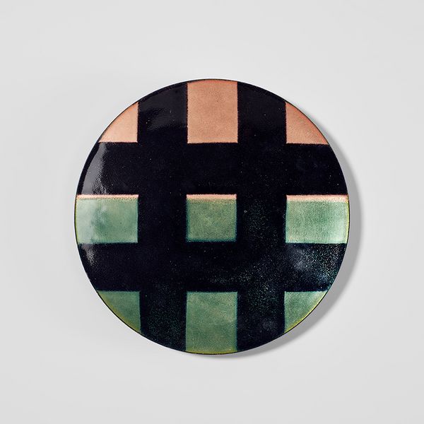 Ettore Sottsass, Jr., ‘Simbolo della calma' plate, circa 1958