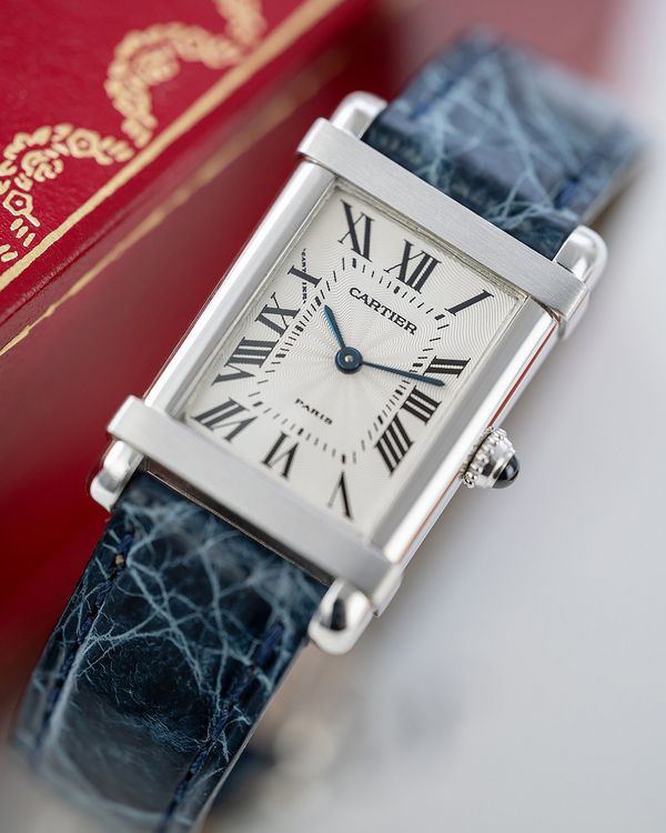 Perpetual Picks: Born In Paris, This Rare '90s Cartier Tank Was Inspired By East Asian Decorative Arts