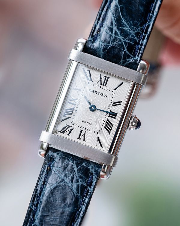 Perpetual Picks: Born In Paris, This Rare '90s Cartier Tank Was Inspired By East Asian Decorative Arts