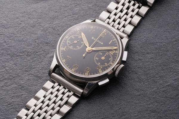 The Bulova Chronograph Presented To General (Later President) Dwight D. Eisenhower