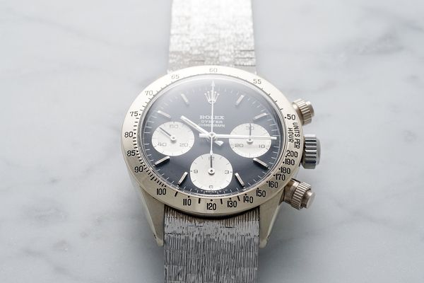 The Only Known Vintage White Gold Rolex Daytona Makes Its Auction Debut to Benefit Children Action