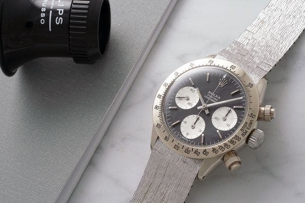The Only Known Vintage White Gold Rolex Daytona Makes Its Auction Debut to Benefit Children Action