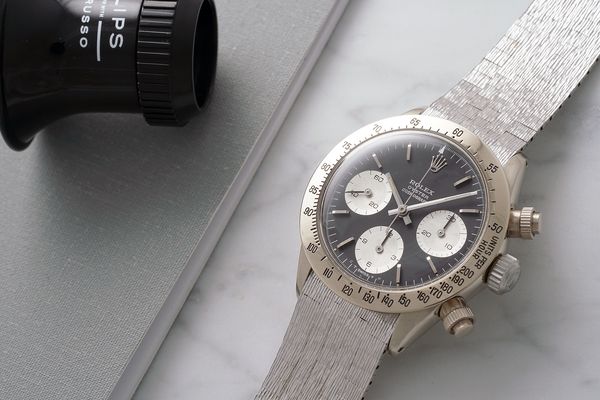 The Only Known Vintage White Gold Rolex Daytona Makes Its Auction Debut to Benefit Children Action
