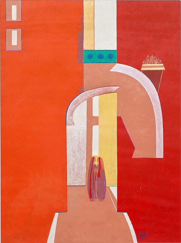 Françoise Gilot, The Visit, 1985