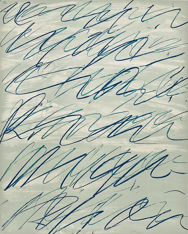 Cy Twombly, Roman Notes II, from Roman Notes