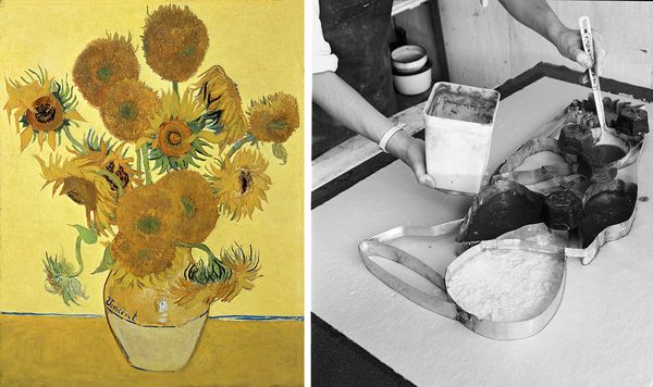 David Hockney's Paper Pools
