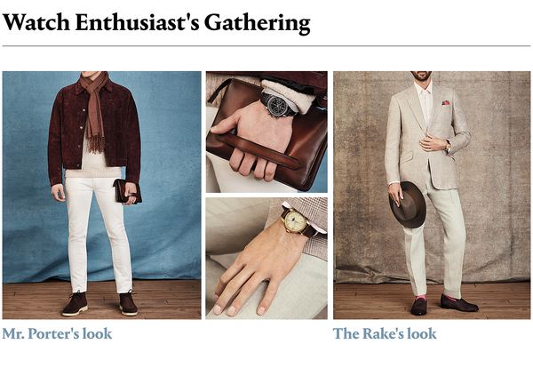 Styled: Dressing Timeless Watches with Mr. Porter and The Rake