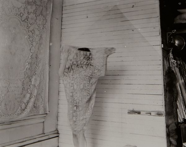 Francesca Woodman, Untitled (self-portrait in curtain), 1980, from the collection of Anita Thacher